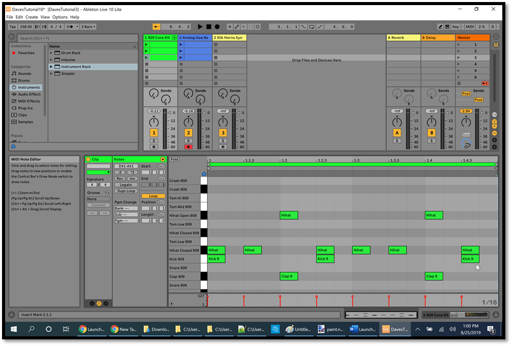 Launchpad Tutorial with Ableton Live 11 Lite Part Three